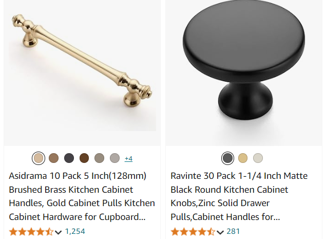 Cabinet Hardware Set: Update and Personalize Your Kitchen Cabinets