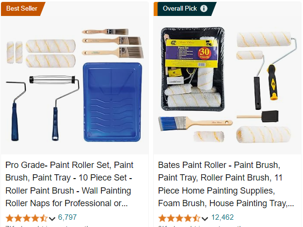 Paint Brushes and Rollers Set: Your Go-To Solution for Painting Cupboards and Cabinets