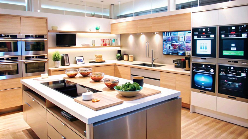 Updated Kitchens with Smart Appliances