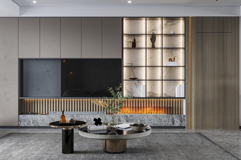 Built-In Entertainment Cabinetry