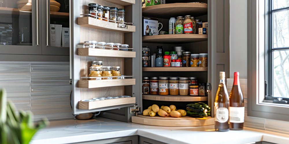 custom kitchen pantry