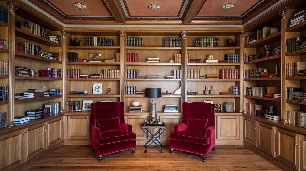 custom library & bookcases